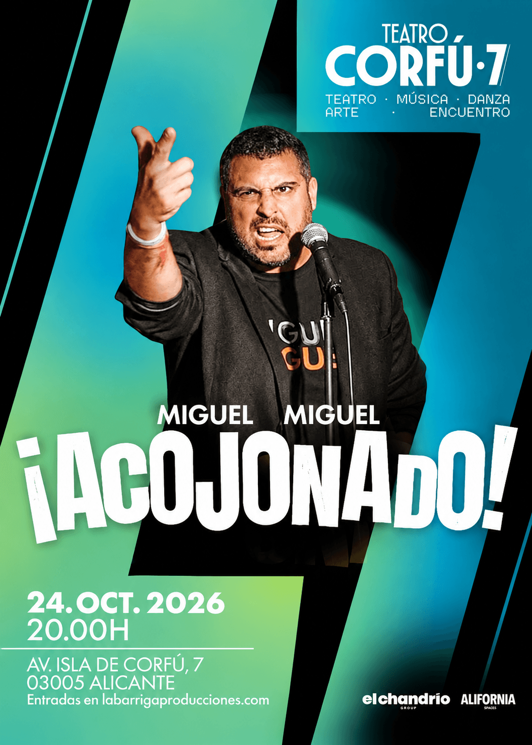 ¡Acojonado!